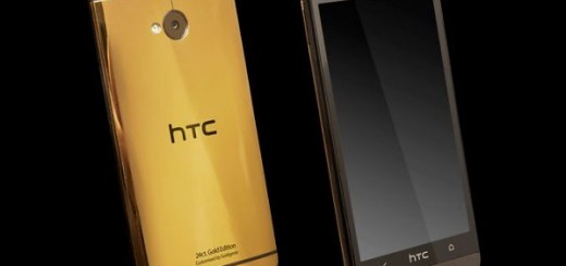 HTC One gold captured in set of photos