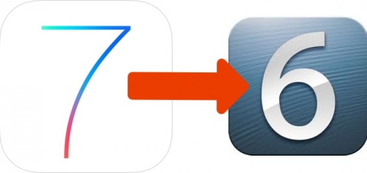 Users no longer have the option to revert from iOS 7 to iOS 6