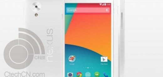 The photos with white Nexus 5 from the recent leak are not real