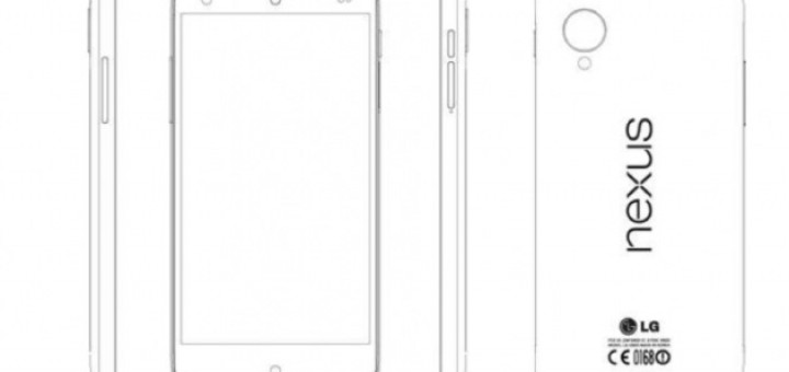 Google Nexus 5 line drawings