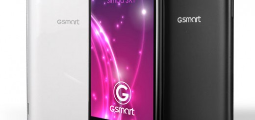 The Android phone Gsmart Simba SX1 by Gigabyte