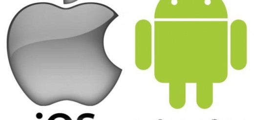 Android and iOS logos