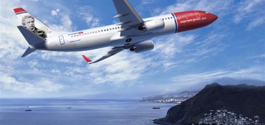 A plane of Norwegian AirLines