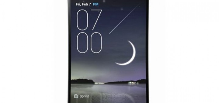 G Flex is captured on render photo, purposed for Sprint