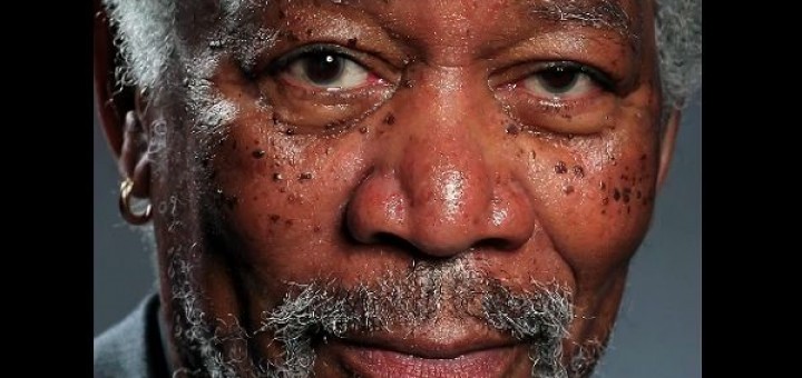 The artist Kyle Lambert presents unique video for the creating of photo-realistic painting of Morgan Freeman