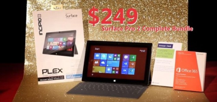 Microsoft to offer the Surface Pro and Pro 2 tablet with discounts on Saturday 14 2013