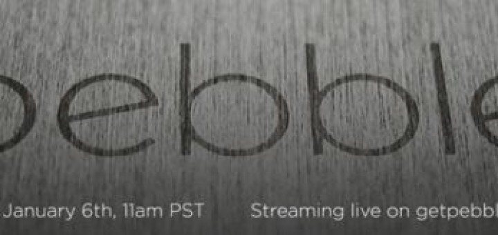 Pebble has announced that something special is coming up on Jan 6