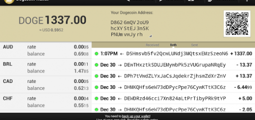 Dogecoin Wallet for Doge cryptocurrency