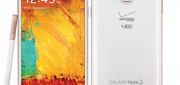 Samsung Galaxy Note 3 Rose Gold will hit the shelves of Verizon