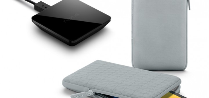 Nexus Wireless Charger and Nexus 7 Sleeves