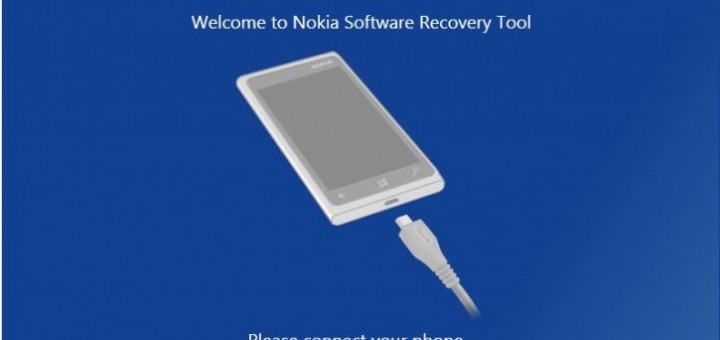 Nokia software recovery tool for Lumia