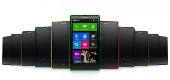 Nokia Android phone - Normandy or Nokia X - images